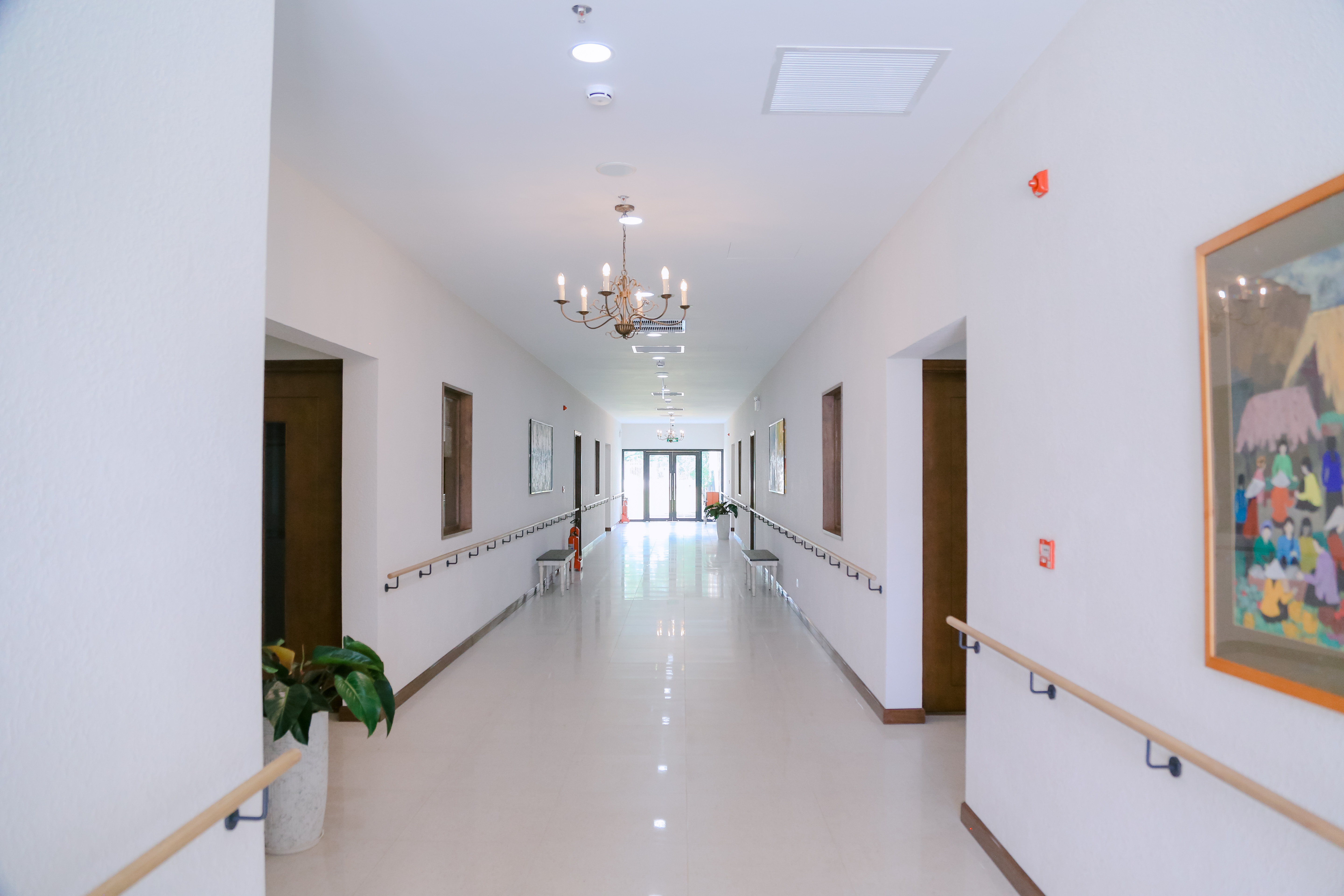 hành lang khu dưỡng lão