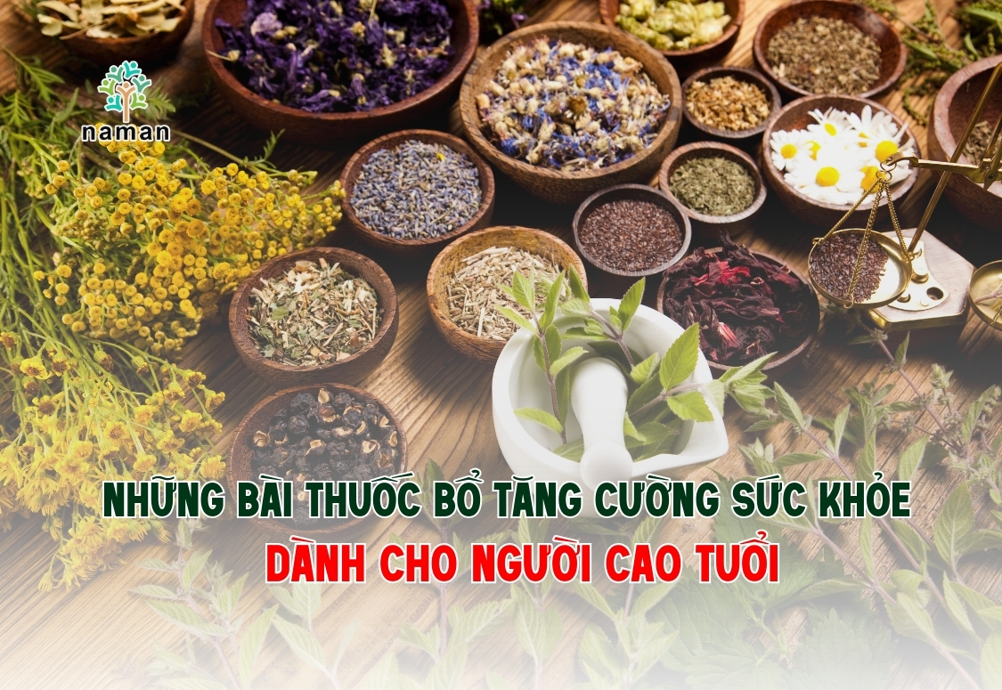 Những bài thuốc bổ tăng cường sức khỏe dành cho người cao tuổi